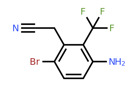 1807096-16-7 | 3-Amino-6-bromo-2-(trifluoromethyl)phenylacetonitrile