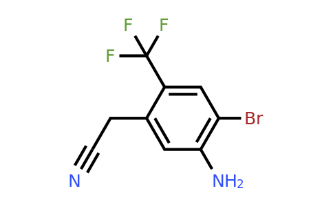 1807096-29-2 | 5-Amino-4-bromo-2-(trifluoromethyl)phenylacetonitrile