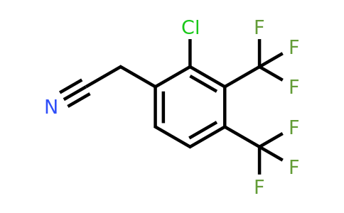 1807096-37-2 | 3,4-Bis(trifluoromethyl)-2-chlorophenylacetonitrile