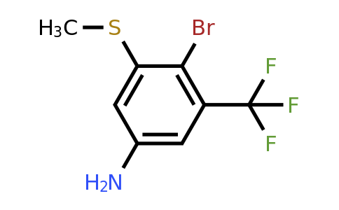 1807096-62-3 | 5-Amino-2-bromo-3-(trifluoromethyl)thioanisole