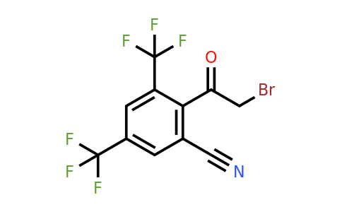 1807098-42-5 | 2',4'-Bis(trifluoromethyl)-6'-cyanophenacyl bromide