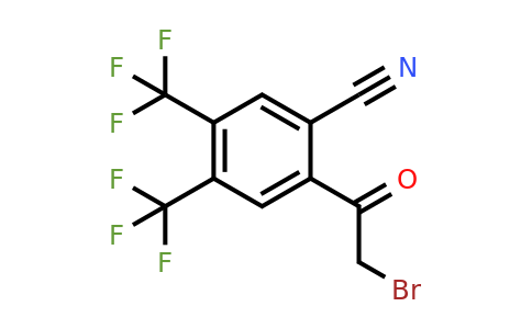 1807098-58-3 | 4',5'-Bis(trifluoromethyl)-2'-cyanophenacyl bromide