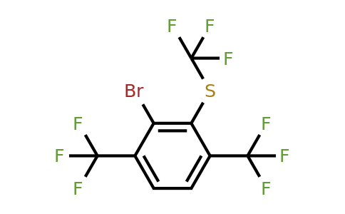1807098-67-4 | 3,6-Bis(trifluoromethyl)-2-bromo(trifluoromethylthio)benzene