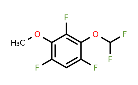 1807098-87-8 | 3-Difluoromethoxy-2,4,6-trifluoroanisole
