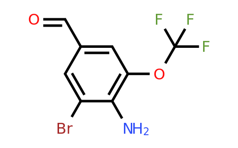 1807099-84-8 | 4-Amino-3-bromo-5-(trifluoromethoxy)benzaldehyde