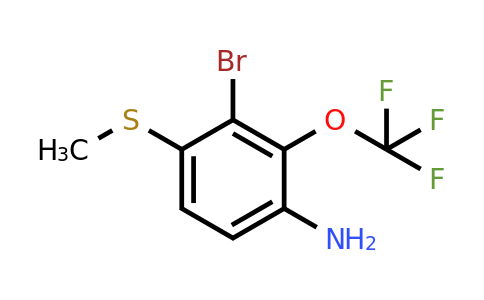 1807099-86-0 | 4-Amino-2-bromo-3-(trifluoromethoxy)thioanisole
