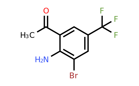 1807101-00-3 | 2'-Amino-3'-bromo-5'-(trifluoromethyl)acetophenone