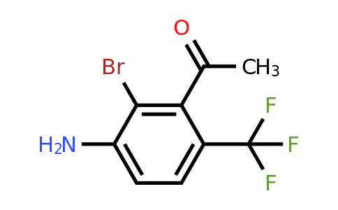 1807101-02-5 | 3'-Amino-2'-bromo-6'-(trifluoromethyl)acetophenone