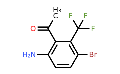 1807101-15-0 | 6'-Amino-3'-bromo-2'-(trifluoromethyl)acetophenone