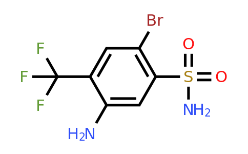 1807101-83-2 | 5-Amino-2-bromo-4-(trifluoromethyl)benzenesulfonamide