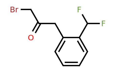 1807101-93-4 | 1-Bromo-3-(2-(difluoromethyl)phenyl)propan-2-one