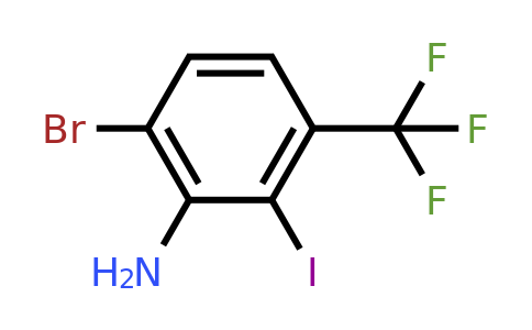 1807102-16-4 | 6-Bromo-2-iodo-3-(trifluoromethyl)aniline