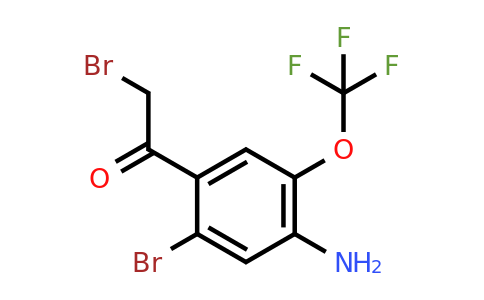 1807102-69-7 | 4'-Amino-2'-bromo-5'-(trifluoromethoxy)phenacyl bromide