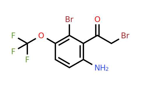 1807102-80-2 | 6'-Amino-2'-bromo-3'-(trifluoromethoxy)phenacyl bromide