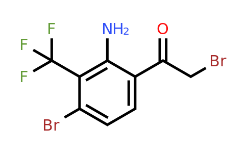 1807103-25-8 | 2'-Amino-4'-bromo-3'-(trifluoromethyl)phenacyl bromide