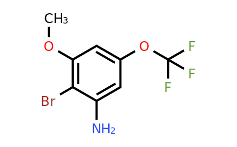 1807103-28-1 | 2-Bromo-3-methoxy-5-(trifluoromethoxy)aniline