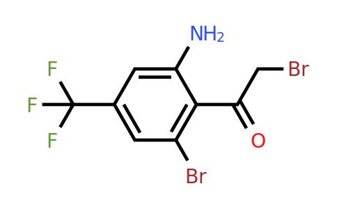 1807103-31-6 | 2'-Amino-6'-bromo-4'-(trifluoromethyl)phenacyl bromide