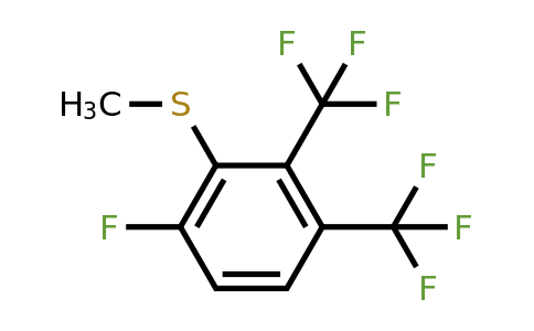 1807103-51-0 | 2,3-Bis(trifluoromethyl)-6-fluorothioanisole