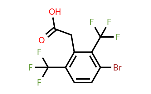 1807103-52-1 | 2,6-Bis(trifluoromethyl)-3-bromophenylacetic acid