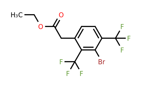 1807103-54-3 | Ethyl 2,4-bis(trifluoromethyl)-3-bromophenylacetate