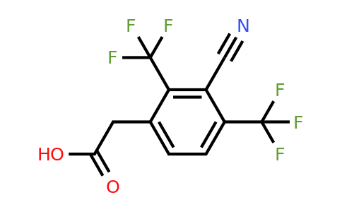 1807103-90-7 | 2,4-Bis(trifluoromethyl)-3-cyanophenylacetic acid