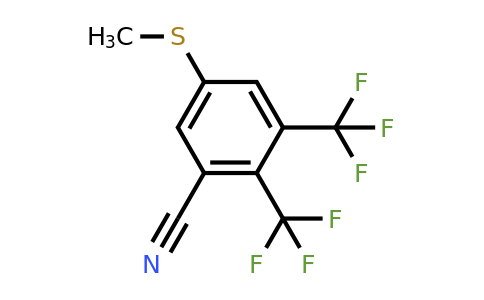 1807104-73-9 | 3,4-Bis(trifluoromethyl)-5-cyanothioanisole