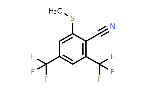 1807104-77-3 | 3,5-Bis(trifluoromethyl)-2-cyanothioanisole