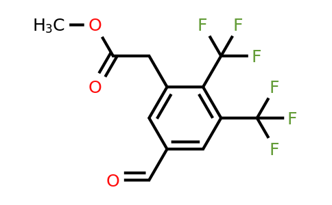 1807105-02-7 | Methyl 2,3-bis(trifluoromethyl)-5-formylphenylacetate