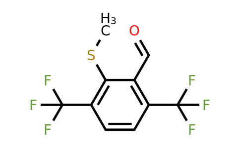 1807105-97-0 | 3,6-Bis(trifluoromethyl)-2-formylthioanisole