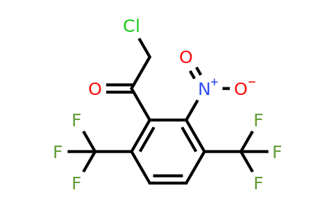 1807106-96-2 | 3',6'-Bis(trifluoromethyl)-2'-nitrophenacyl chloride