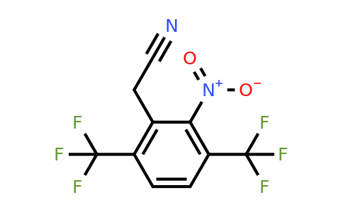 1807108-08-2 | 3,6-Bis(trifluoromethyl)-2-nitrophenylacetonitrile