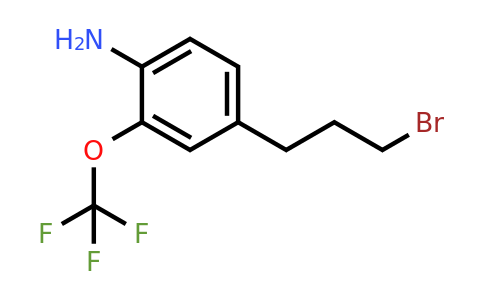 1807109-09-6 | 4-(3-Bromopropyl)-2-(trifluoromethoxy)aniline