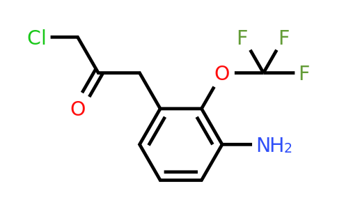 1807109-76-7 | 1-(3-Amino-2-(trifluoromethoxy)phenyl)-3-chloropropan-2-one