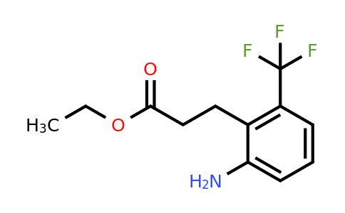 1807109-90-5 | Ethyl 3-(2-amino-6-(trifluoromethyl)phenyl)propanoate