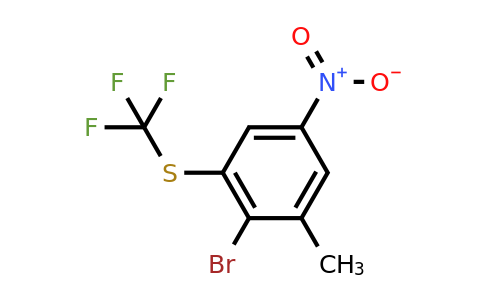 1807109-94-9 | 2-Bromo-5-nitro-3-(trifluoromethylthio)toluene
