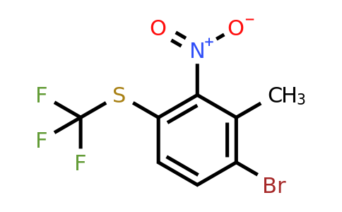 1807110-16-2 | 6-Bromo-2-nitro-3-(trifluoromethylthio)toluene