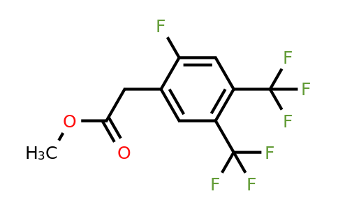 1807110-24-2 | Methyl 4,5-bis(trifluoromethyl)-2-fluorophenylacetate
