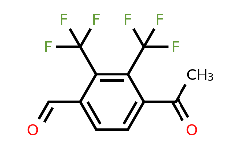 1807110-37-7 | 2',3'-Bis(trifluoromethyl)-4'-formylacetophenone