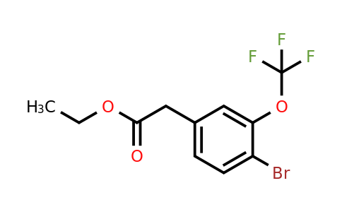 1807110-44-6 | Ethyl 4-bromo-3-(trifluoromethoxy)phenylacetate