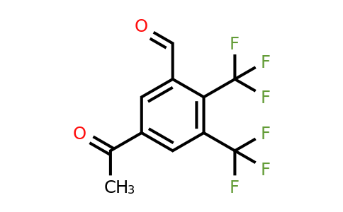 1807110-45-7 | 3',4'-Bis(trifluoromethyl)-5'-formylacetophenone