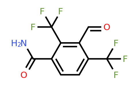 1807110-54-8 | 2,4-Bis(trifluoromethyl)-3-formylbenzamide