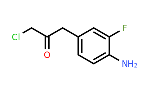 1807110-55-9 | 1-(4-Amino-3-fluorophenyl)-3-chloropropan-2-one