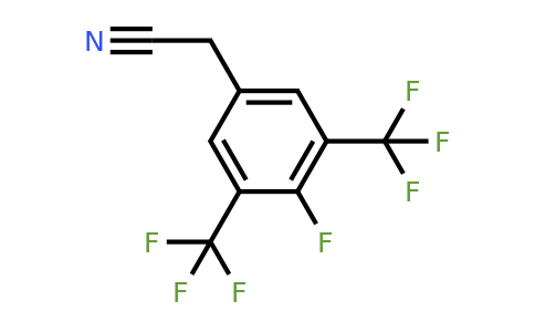 1807110-60-6 | 3,5-Bis(trifluoromethyl)-4-fluorophenylacetonitrile