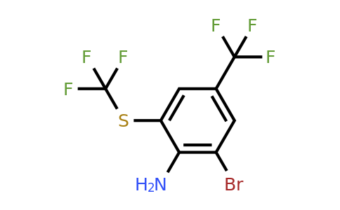 1807111-05-2 | 2-Bromo-4-trifluoromethyl-6-(trifluoromethylthio)aniline