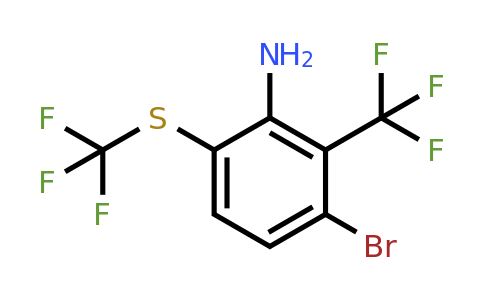 1807111-12-1 | 3-Bromo-2-trifluoromethyl-6-(trifluoromethylthio)aniline