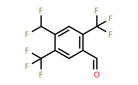 1807111-25-6 | 2,5-Bis(trifluoromethyl)-4-formylbenzodifluoride