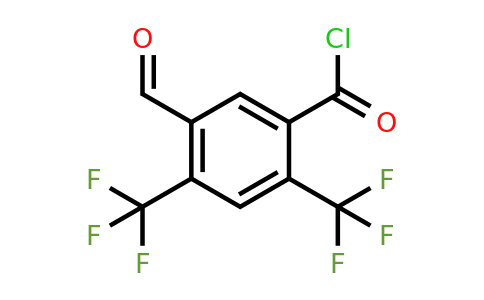 1807111-98-3 | 2,4-Bis(trifluoromethyl)-5-formylbenzoyl chloride