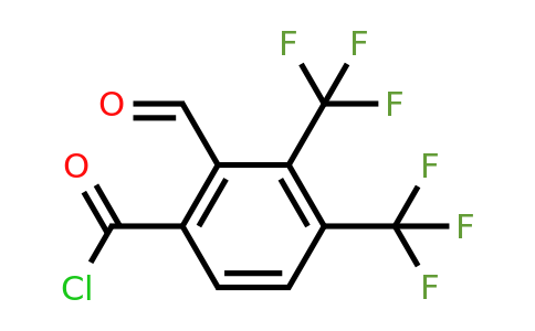 1807112-06-6 | 3,4-Bis(trifluoromethyl)-2-formylbenzoyl chloride