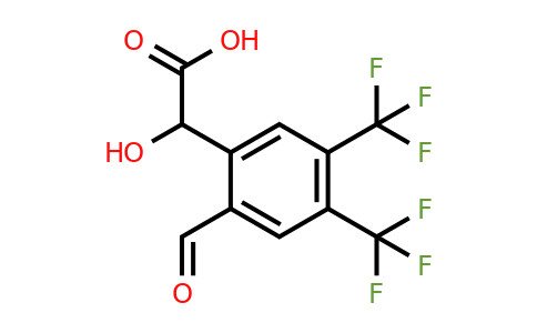 1807114-34-6 | 4,5-Bis(trifluoromethyl)-2-formylmandelic acid