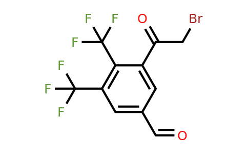 1807114-41-5 | 2',3'-Bis(trifluoromethyl)-5'-formylphenacyl bromide